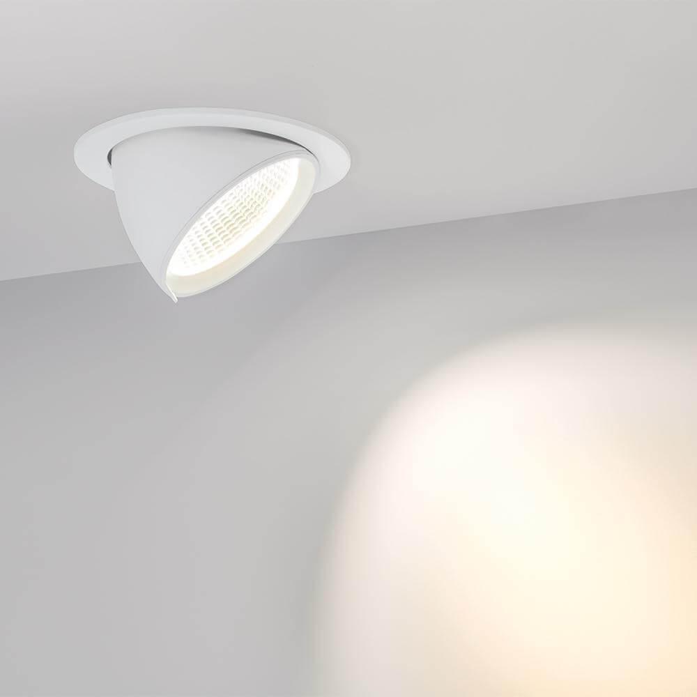 Встраиваемый светодиодный светильник Arlight LTD-150WH-Explorer-30W Day White 38deg 023683