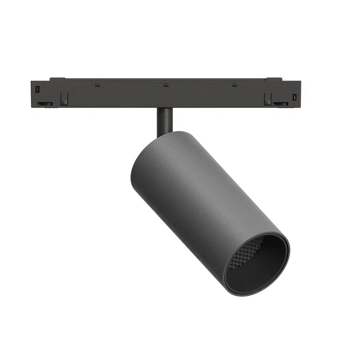 GRAFFIT Трековый светильник SPOT LED 48В 12Вт 3000К CRI90 36° PWM глубокий графит