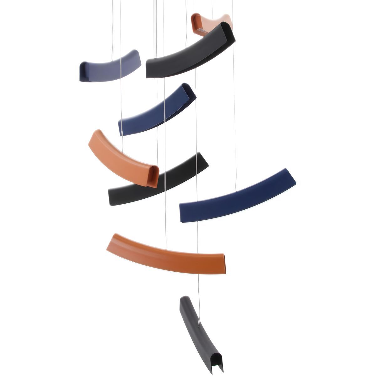 Подвесная светодиодная люстра Mizi'en Slim MZ31505-9-multi