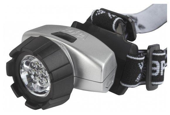 Налобный светодиодный фонарь ЭРА от батареек 30 лм G7 Б0019262