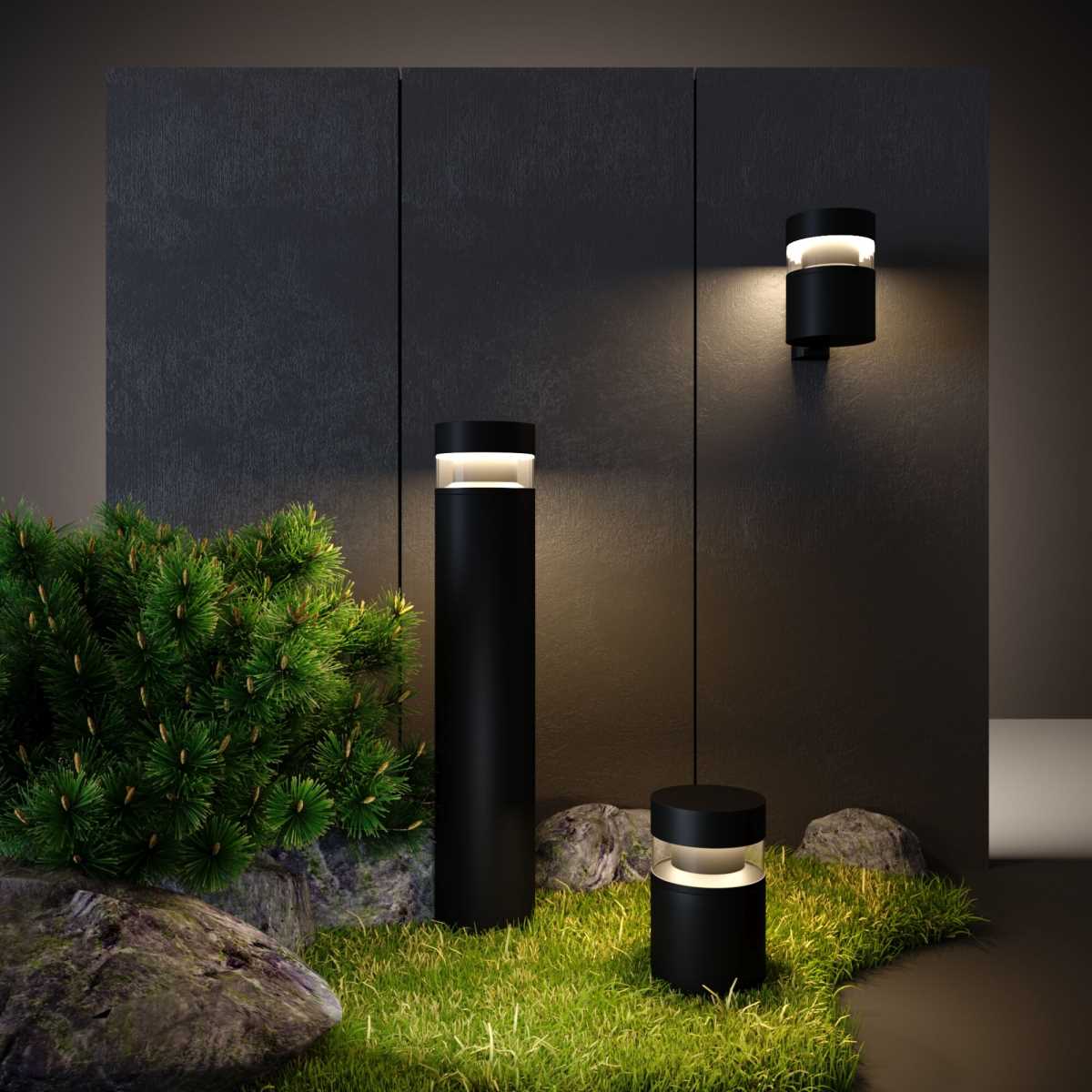 Уличный светодиодный светильник Elektrostandard 1531 Techno Led чёрный a052248