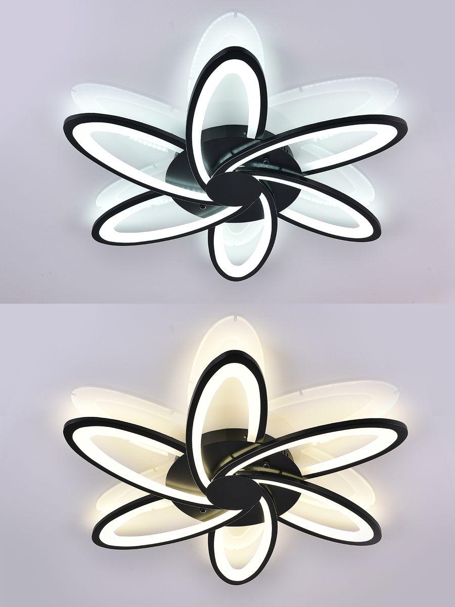 Потолочная светодиодная люстра Natali Kovaltseva High-Tech Led Lamps 82008 Black