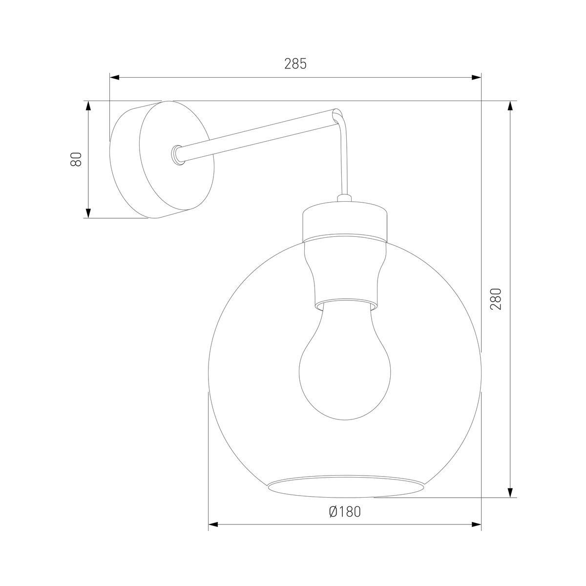 Бра TK Lighting 10243 Cubus