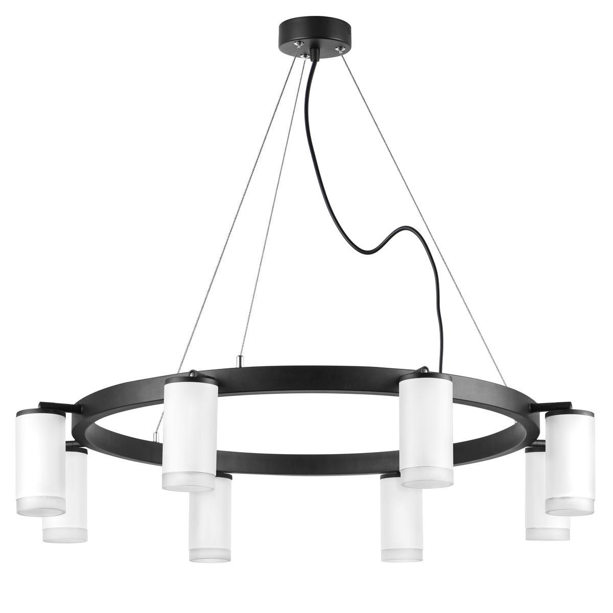 Комплект с подвесной люстрой Lightstar Rullo (571018+214436-8+202430-8) LR0183680