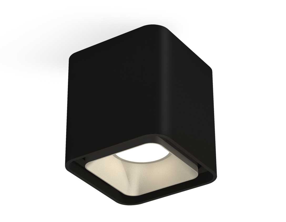 Комплект накладного светильника Ambrella light Techno Spot XS7841003 SBK/SSL черный песок/серебро песок (C7841, N7703)