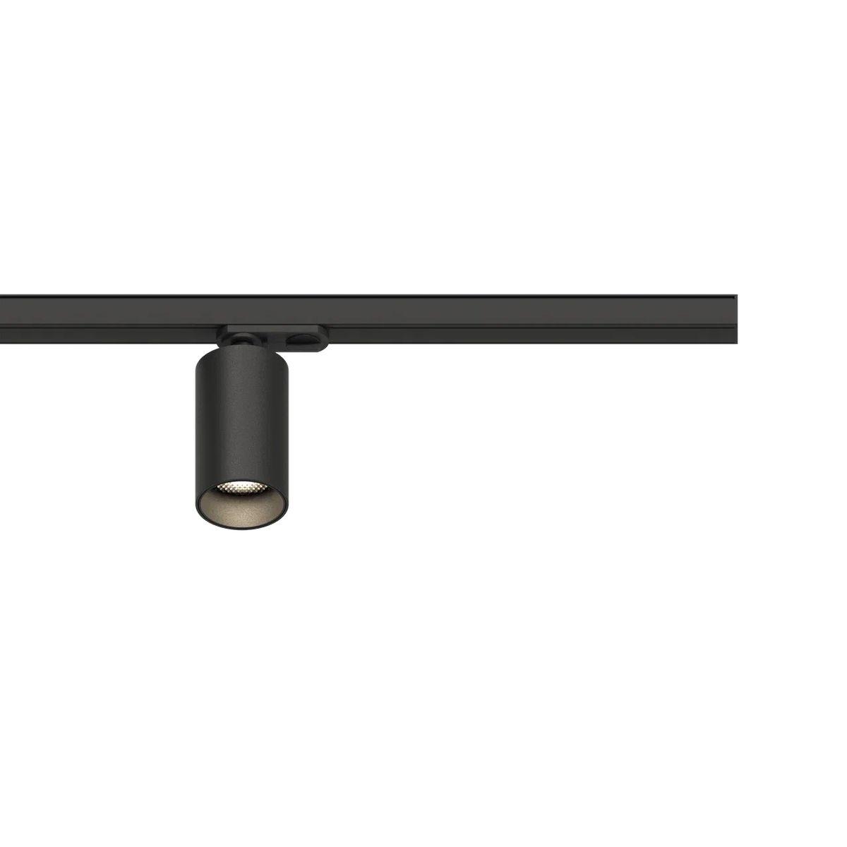 POWERLINE Трековый светильник SPOT LED 220В 10Вт 3000К CRI90 15° TRIAC угольно-черный