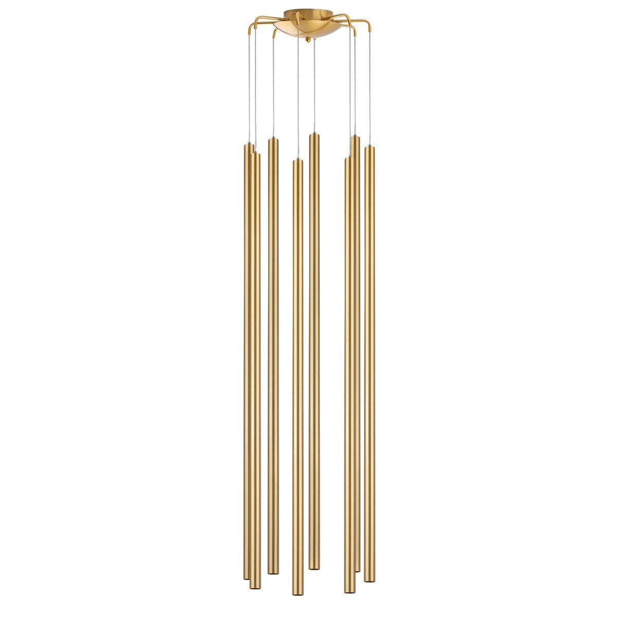 Комплект с подвесной люстрой Lightstar Tubo (574733+747433 (8шт) L8T747433