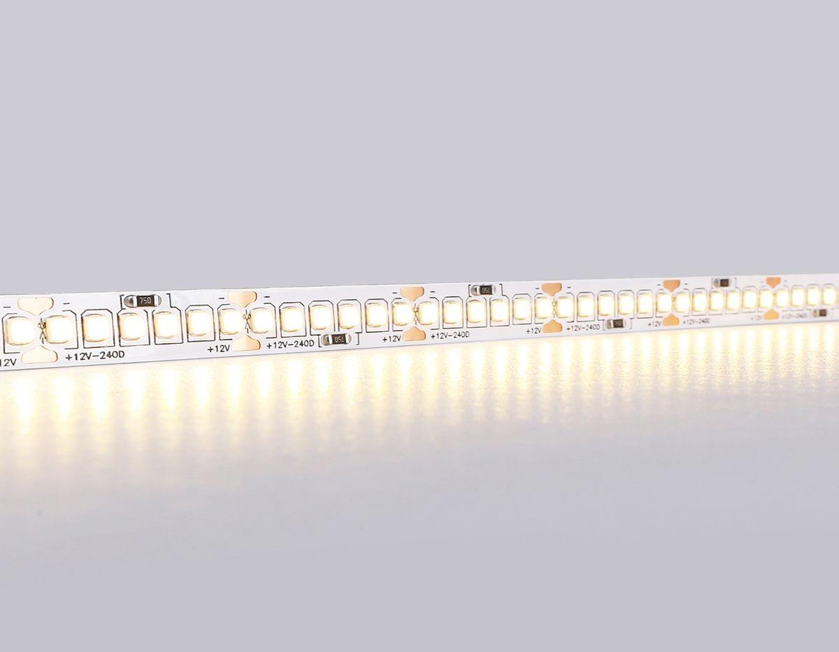 Светодиодная лента Ambrella Light 19,2W/m 240LED/m 2835SMD теплый белый 5M GS1501