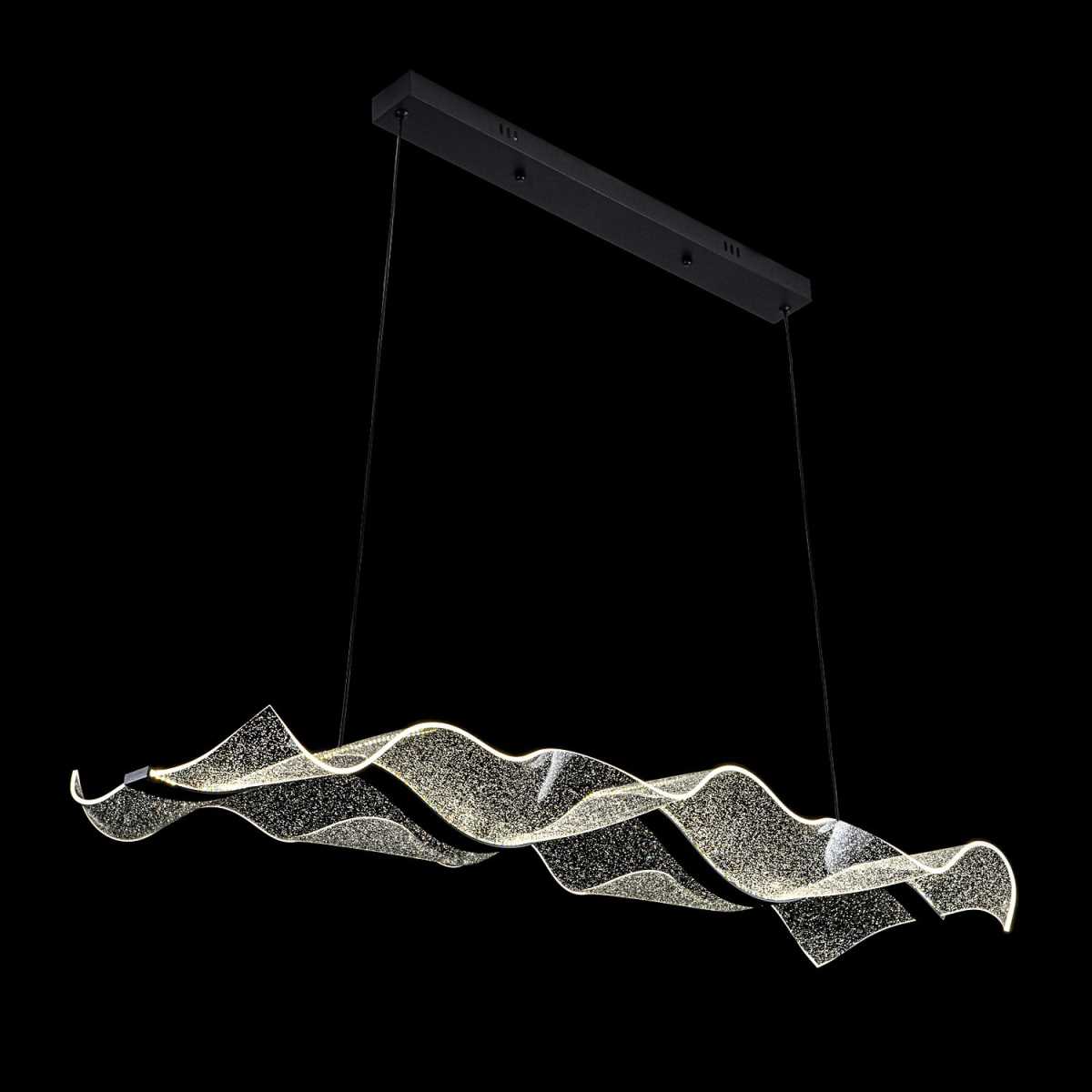 Подвесная светодиодная люстра Modelux Modestyle MS.8046.1000 BK