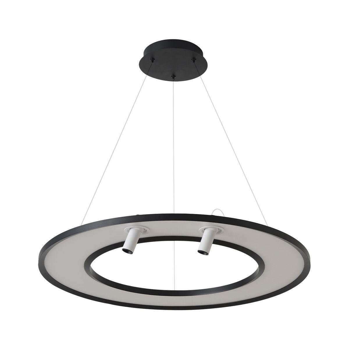 Подвесной светодиодный светильник Crystal Lux Contour SP50W Led Black