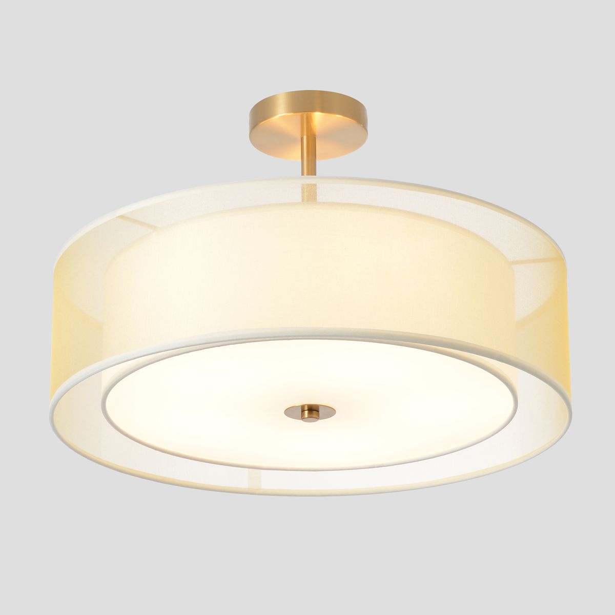 Потолочная люстра Crystal Lux Mystery PL5 Brass