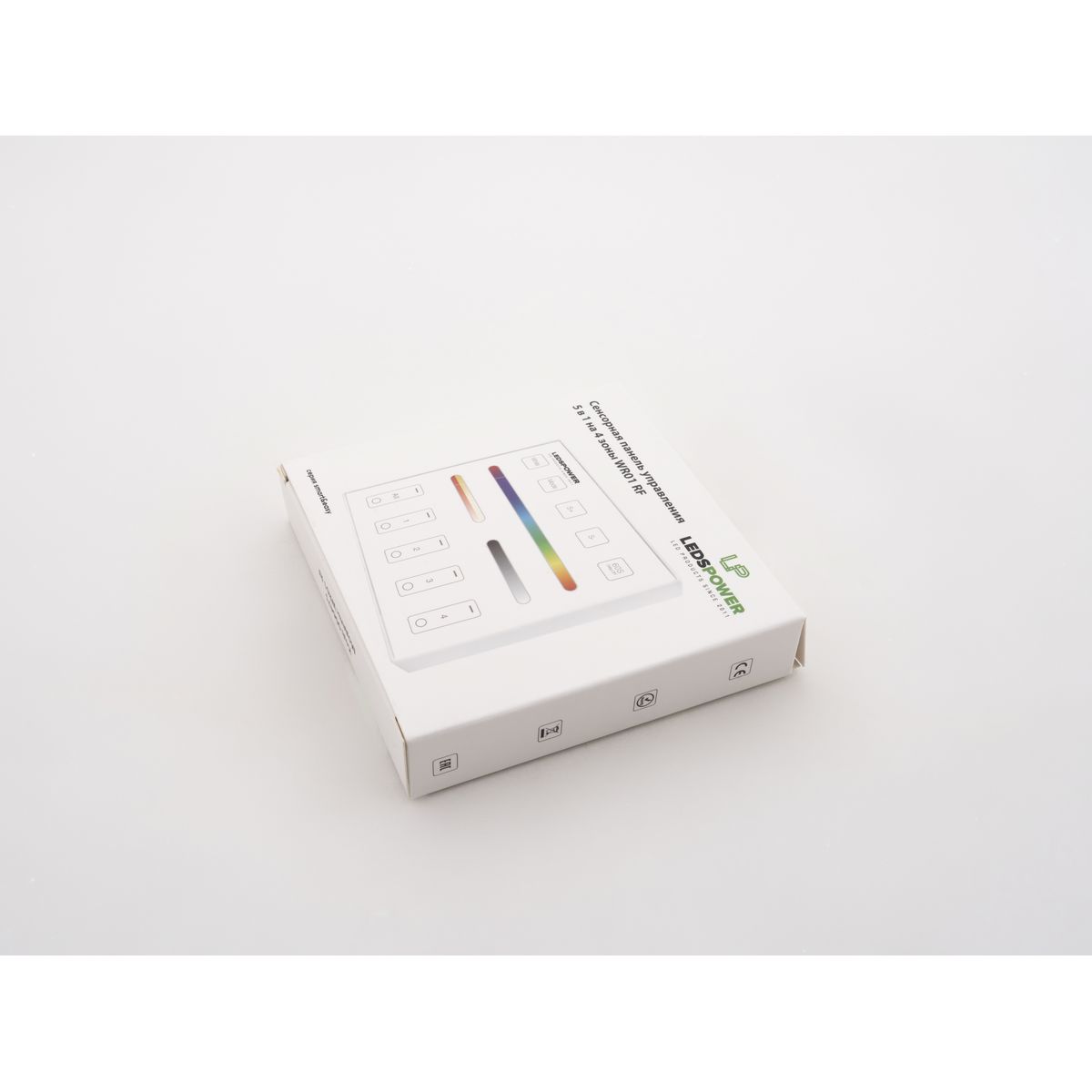 Сенсорная панель управления 5 в 1 на 4 зоны LEDS POWER WR01 RF 006475
