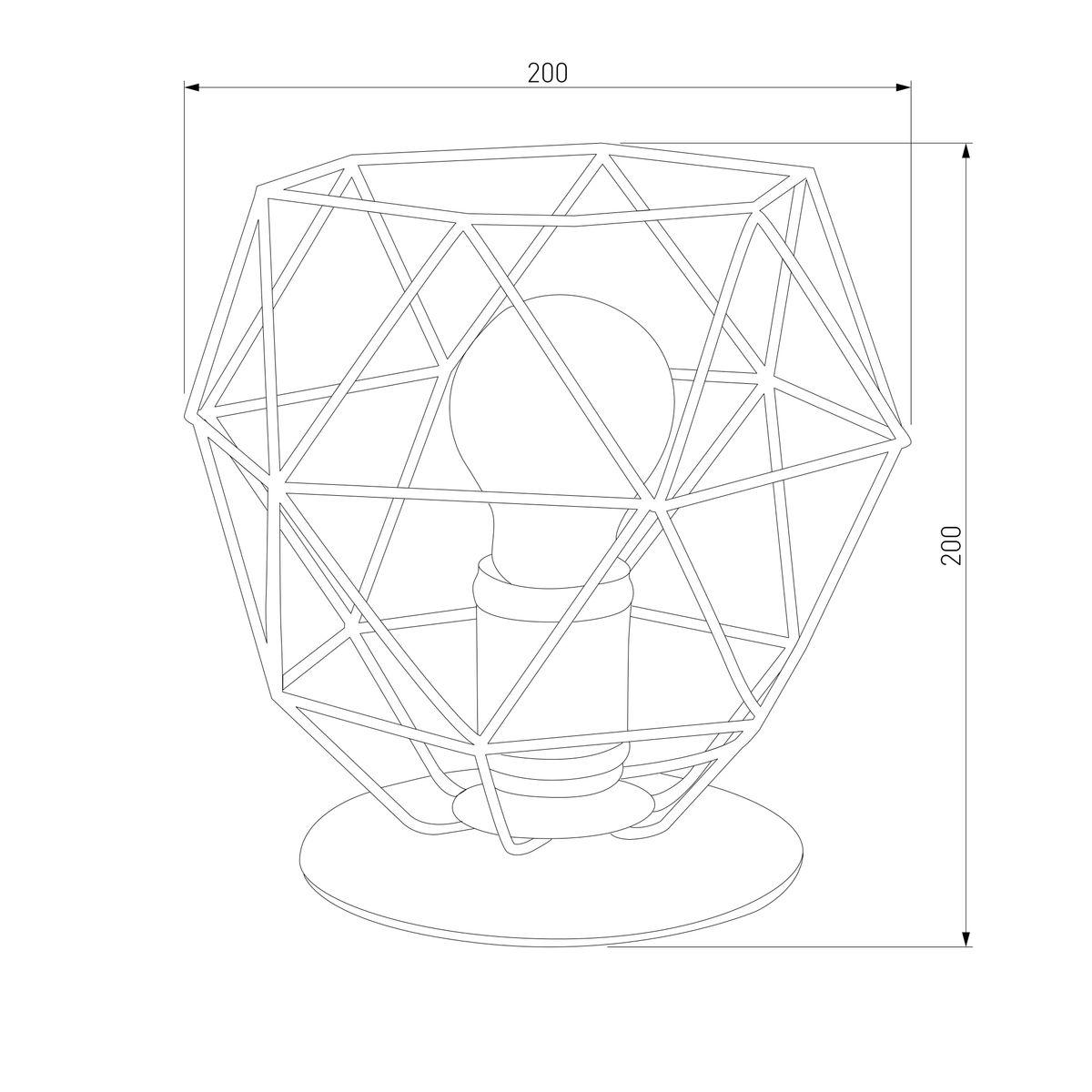 Настольная лампа TK Lighting 3061 Galaxy