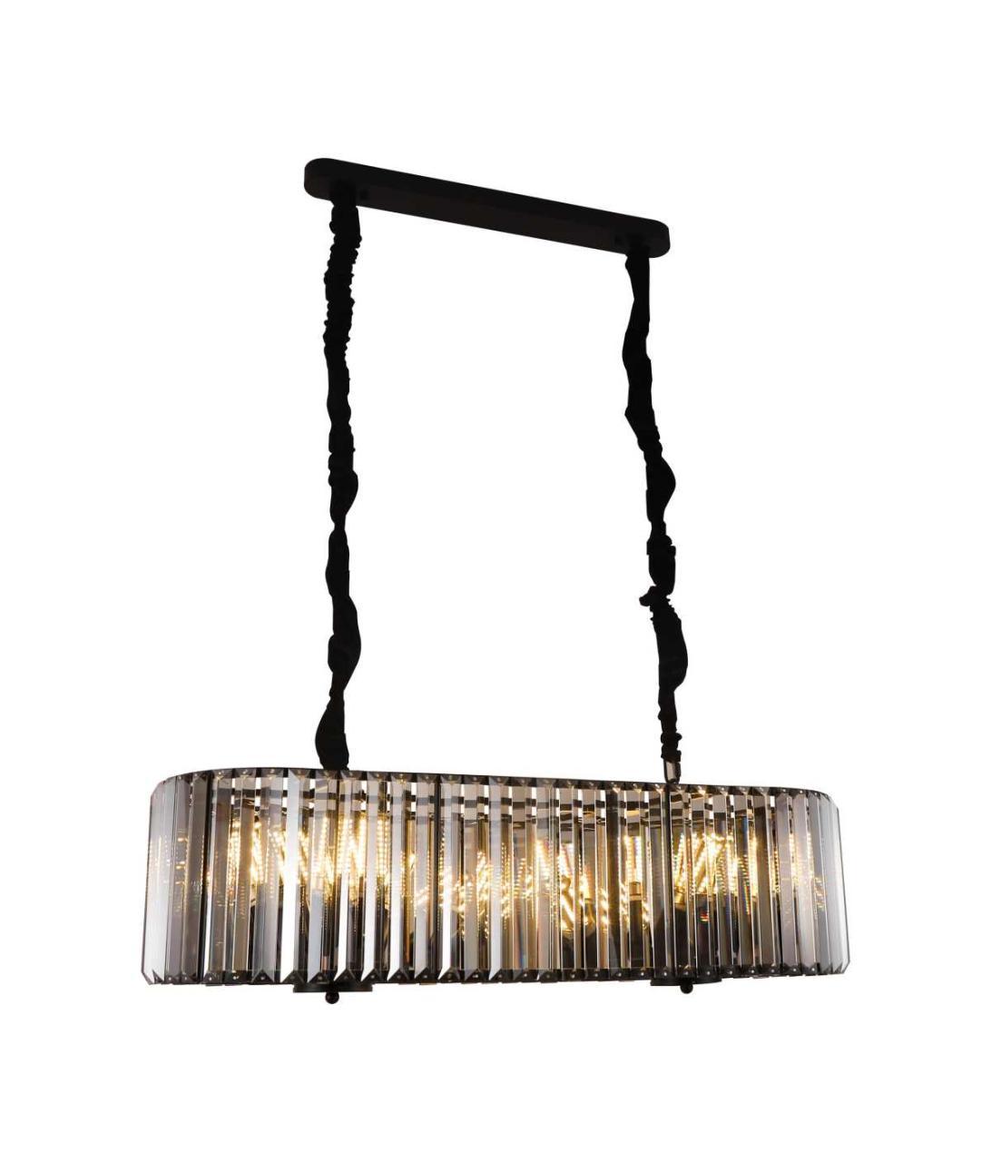 Люстра подвесная Alfa Light F4024-65 800*300mm BK E14*12