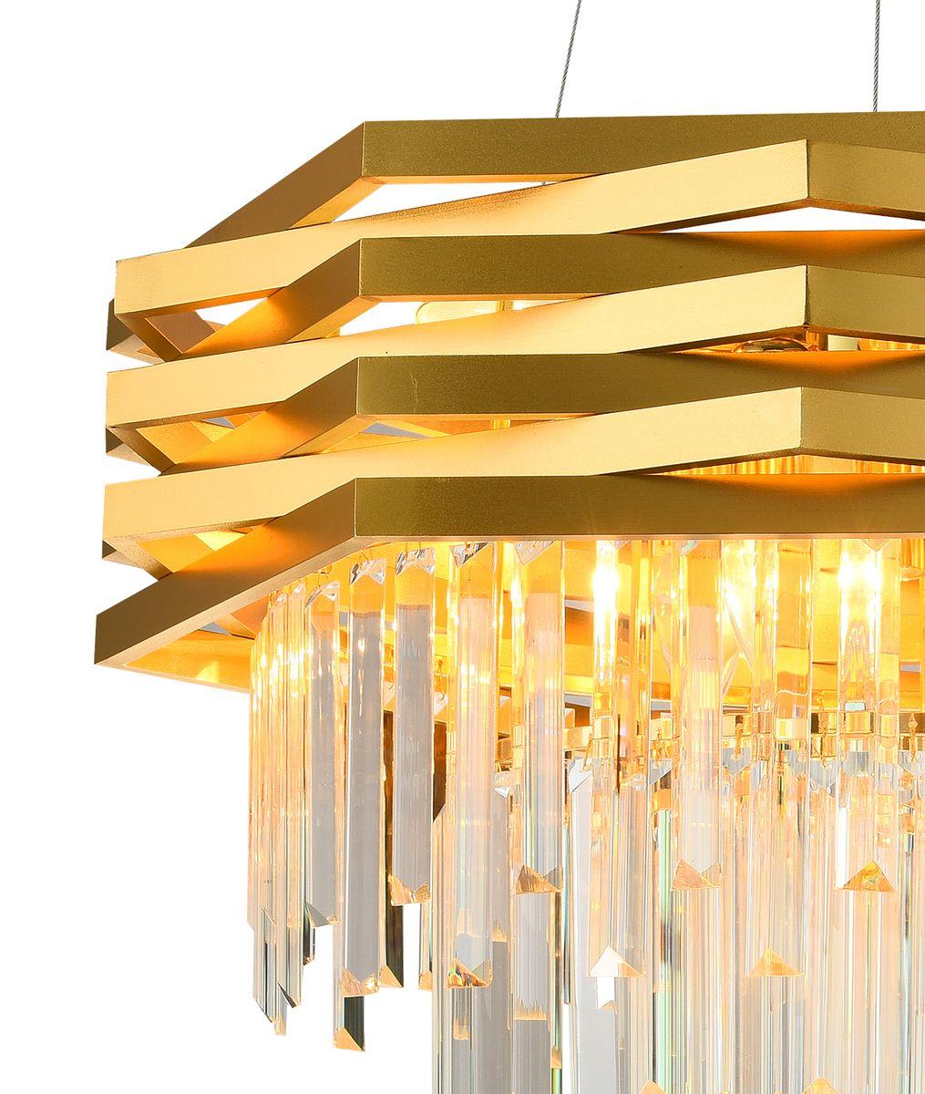 Подвесная люстра Natali Kovaltseva Spear 76013/12C Gold