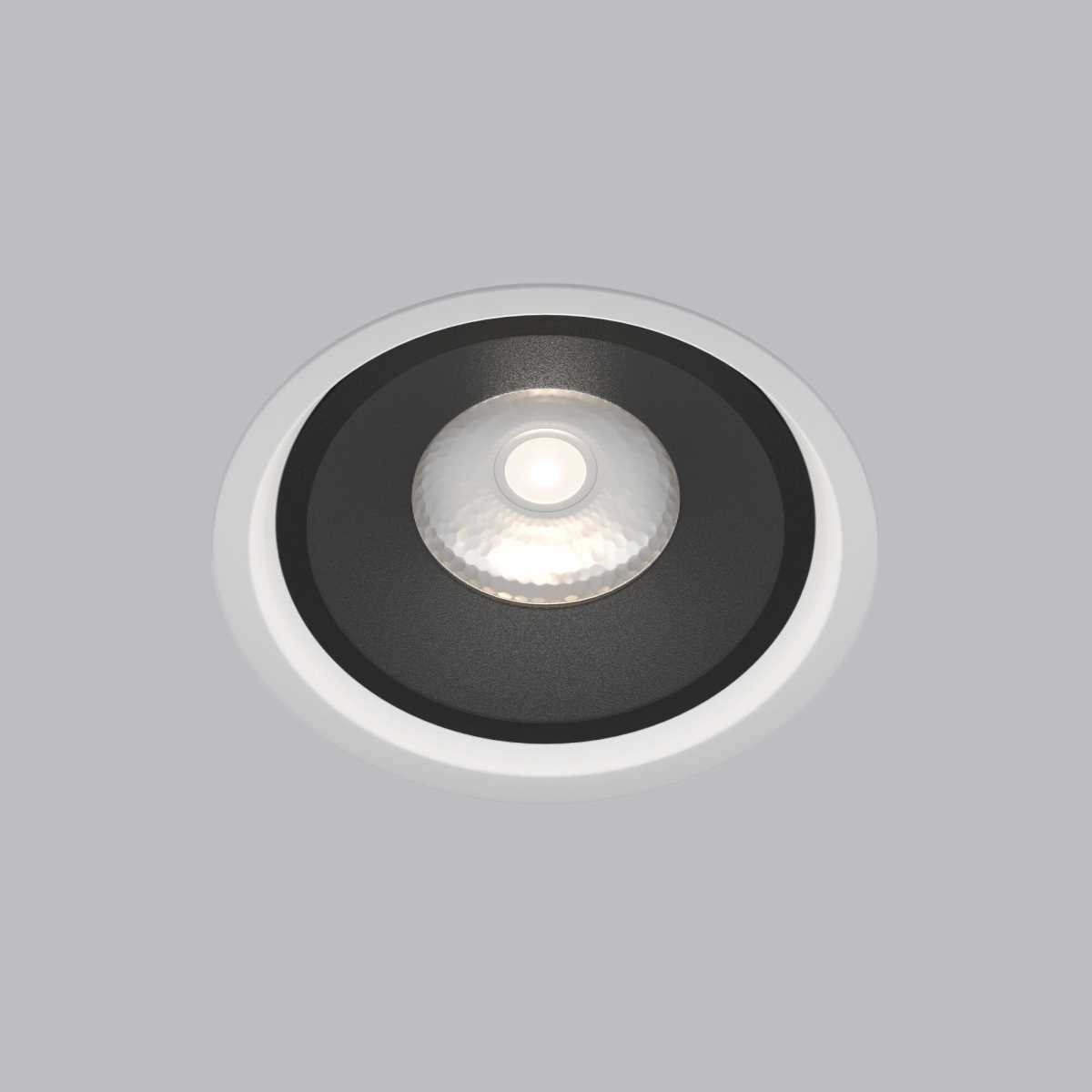 Встраиваемый светодиодный светильник Elektrostandard Slide 25083/LED 6W 4200K белый/чёрный a062942