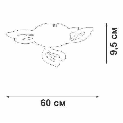 Люстра Vitaluce V2520-0/3PL