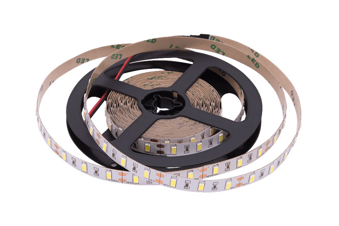 Светодиодная лента SWG 12W/m  60Led/m 5630SMD холодный белый 5M SWG660-12-12-W-M 009476