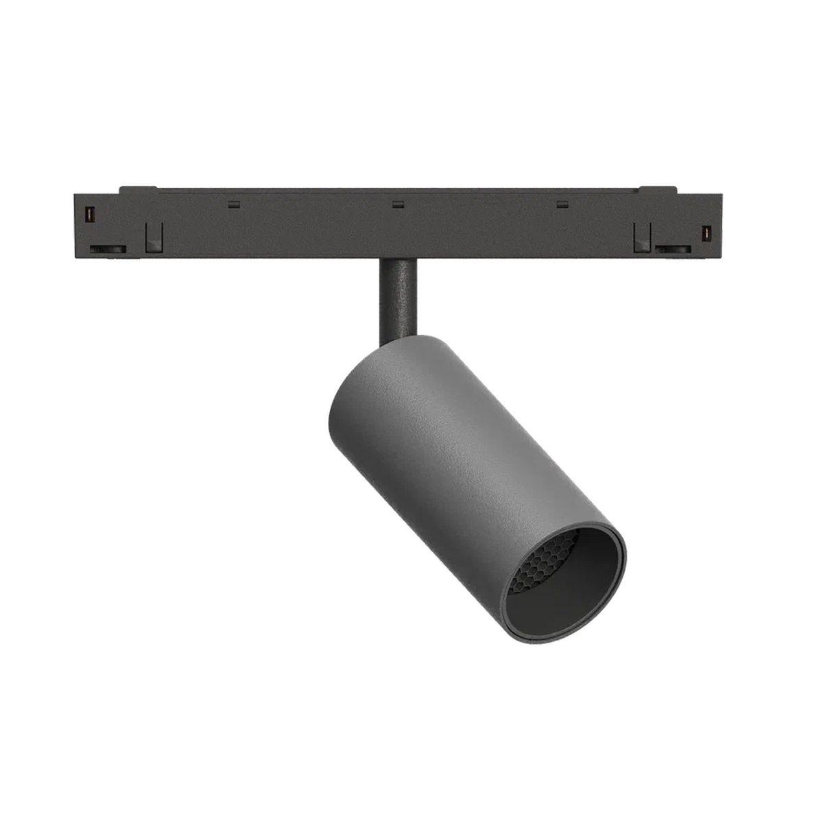 GRAFFIT Трековый светильник SPOT LED 48В 6Вт 4000К CRI90 15° NO-DIM глубокий графит
