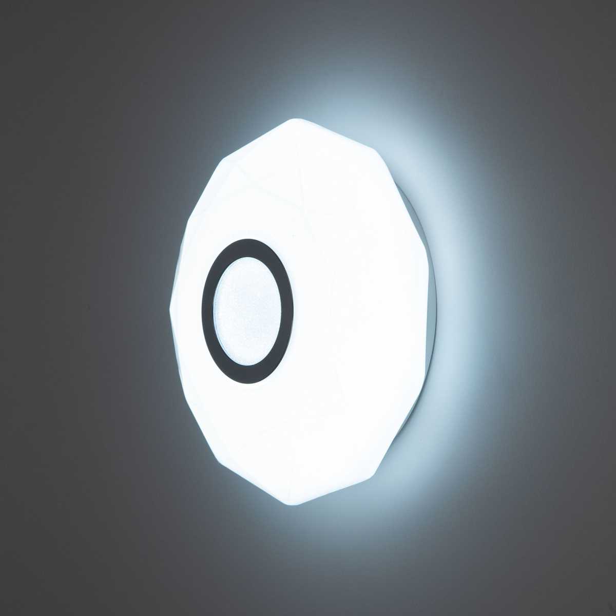 Настенно-потолочный светодиодный светильник Citilux Диамант Хром CL713B10