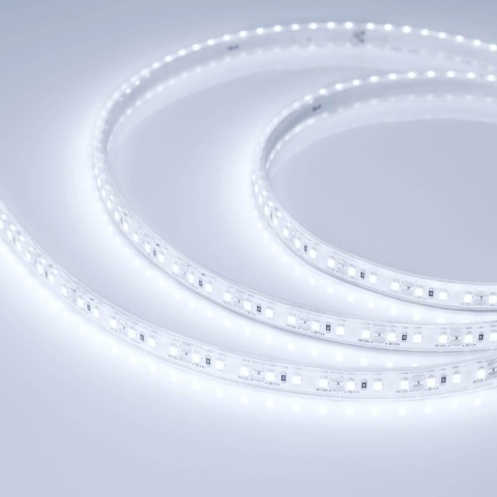 Светодиодная влагозащищенная лента Arlight 16,8W/m 120LED/m 2835SMD холодный белый 5M 029595
