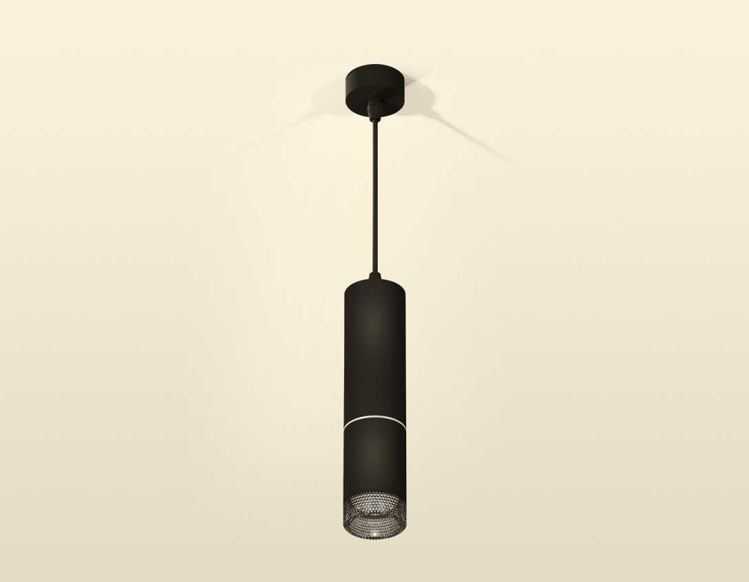 Комплект подвесного светильника Ambrella light Techno Spot XP6313010 SBK/BK черный песок/тонированный (A2302, C6343, A2060, C6313, N6151)