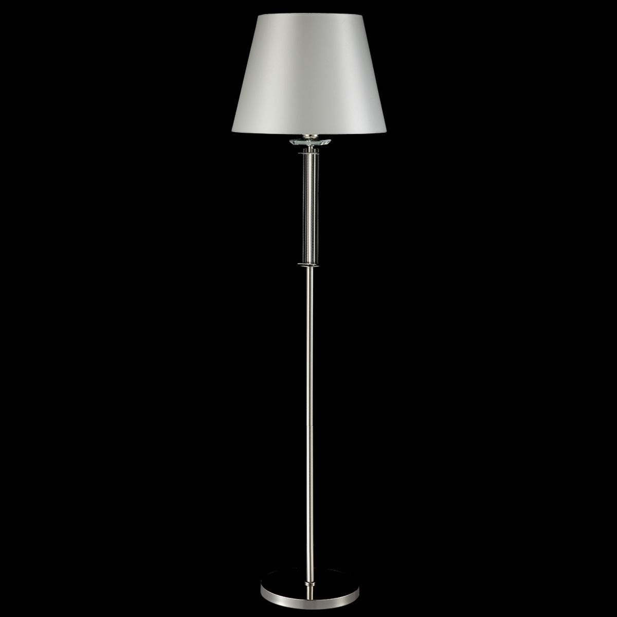 Торшер Crystal Lux Nicolas PT1 Nickel/White