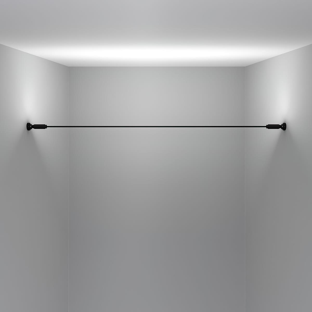Струнный светодиодный светильник Elektrostandard Strongline 40127/LED черный a063379