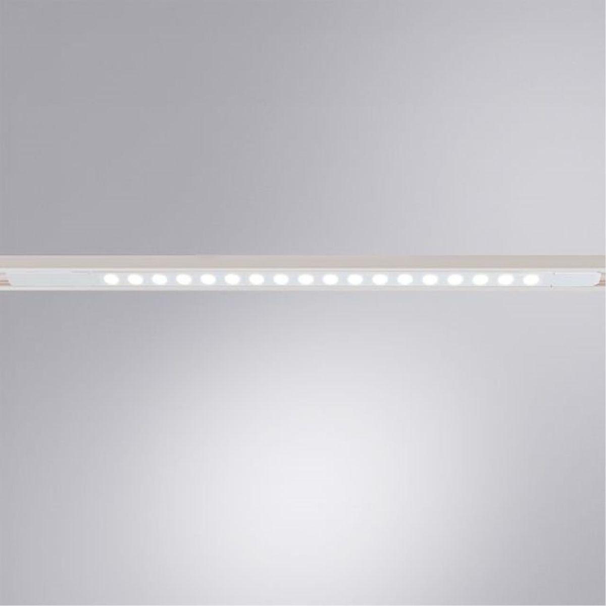 Трековый светодиодный светильник Arte Lamp Optima A7266PL-1WH