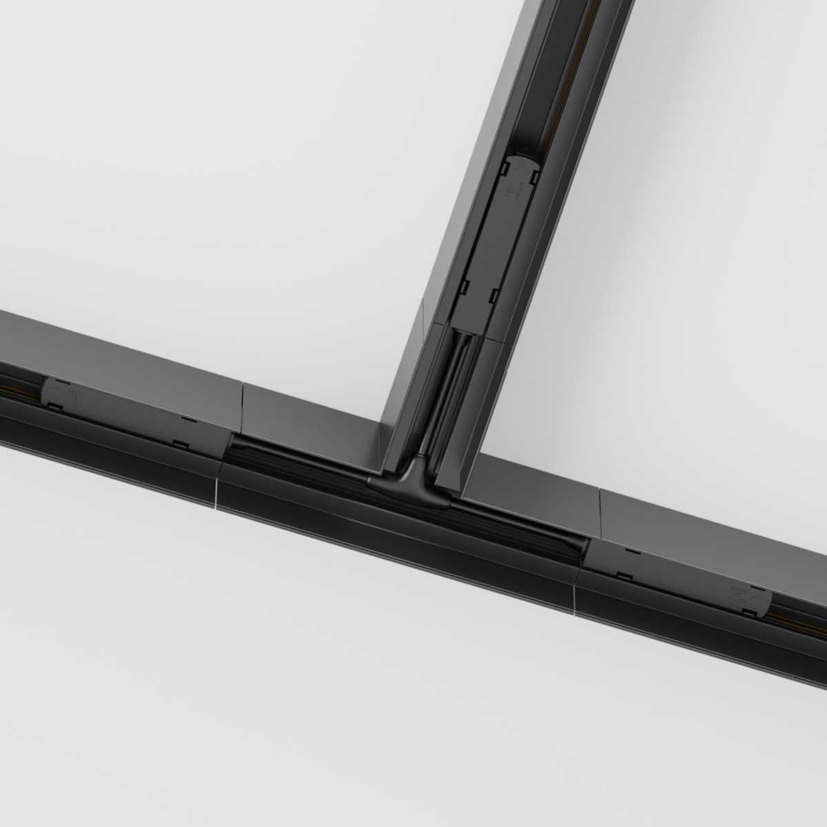 Коннектор T-образный накладной Maytoni Technical Gravity TRA010CT-41B