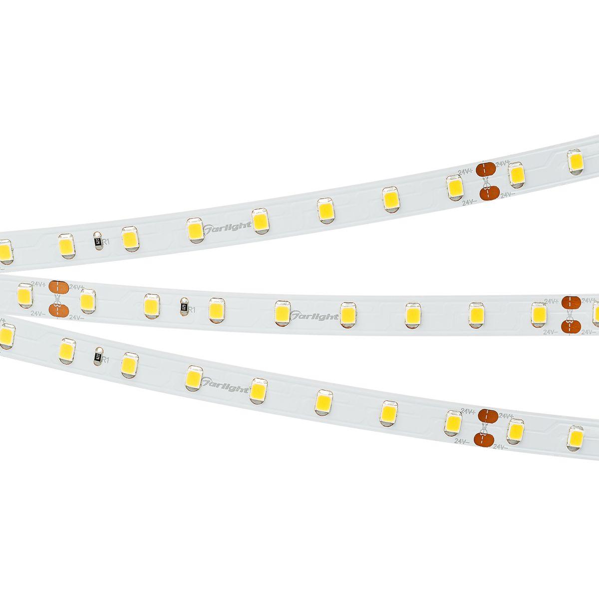Светодиодная лента Arlight 6W/m 80Led/m 2835SMD теплый белый 50M RT-A80-8mm 24V Warm2700 024526(2)