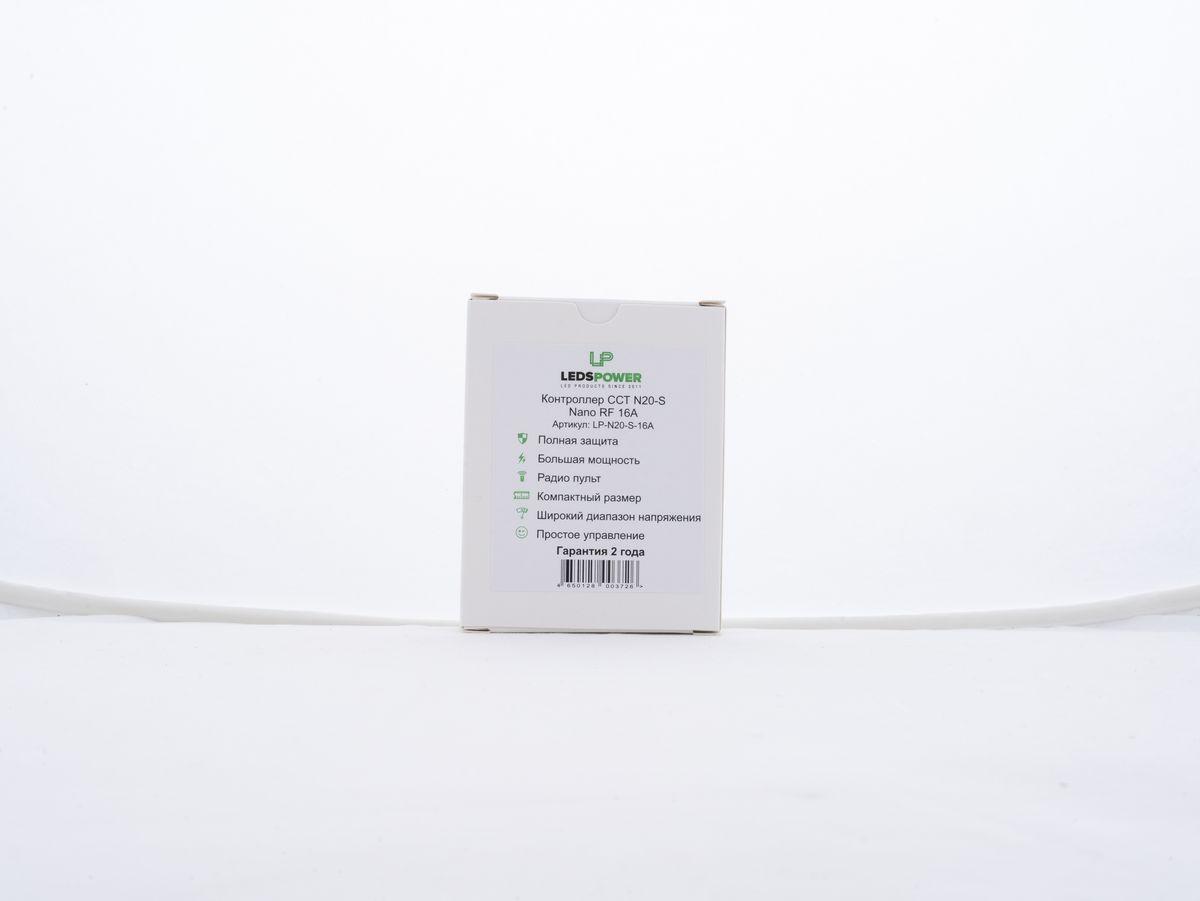 Контроллер LEDS POWER CCT N20-S Nano RF 16A 003726