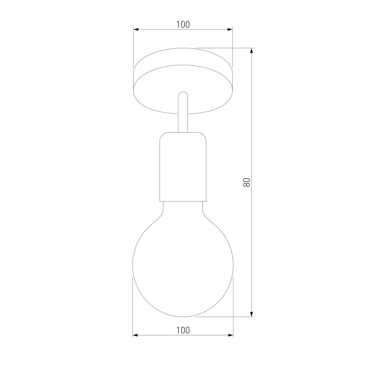 Потолочный светильник TK Lighting 1901 Retro