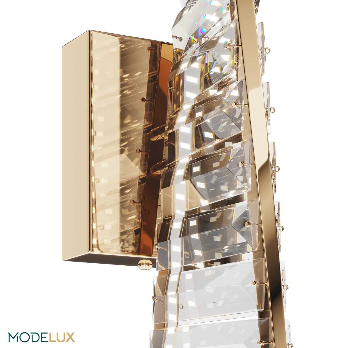 Настенный светодиодный светильник Modelux Modestyle MS.88910.01 GD