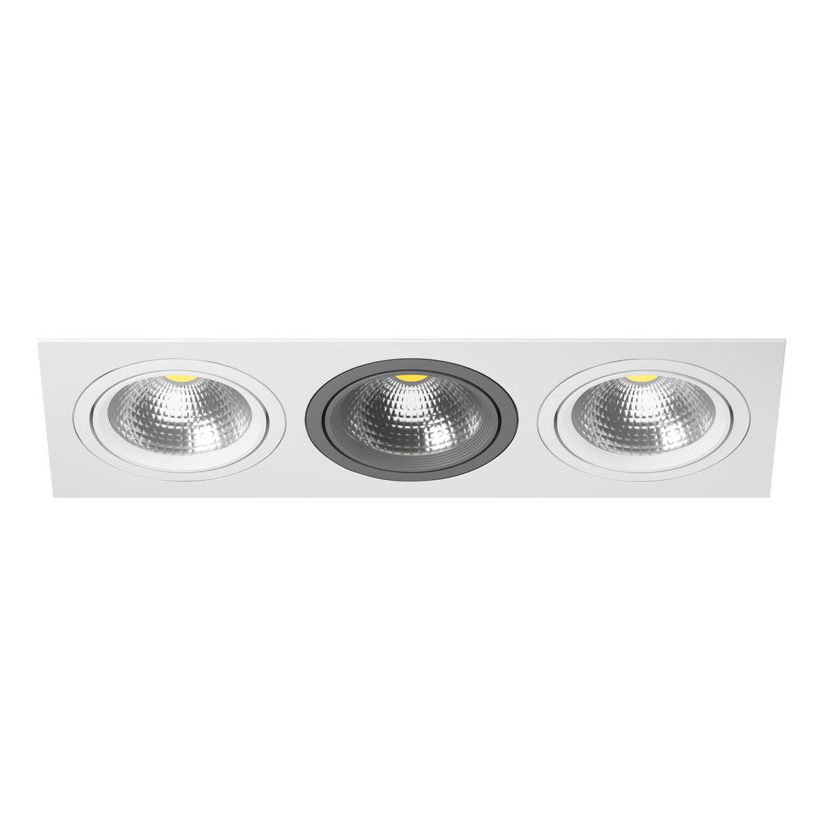 Комплект из светильника и рамки Lightstar Intero 111 (217836+217906+217909+217906) i836060906