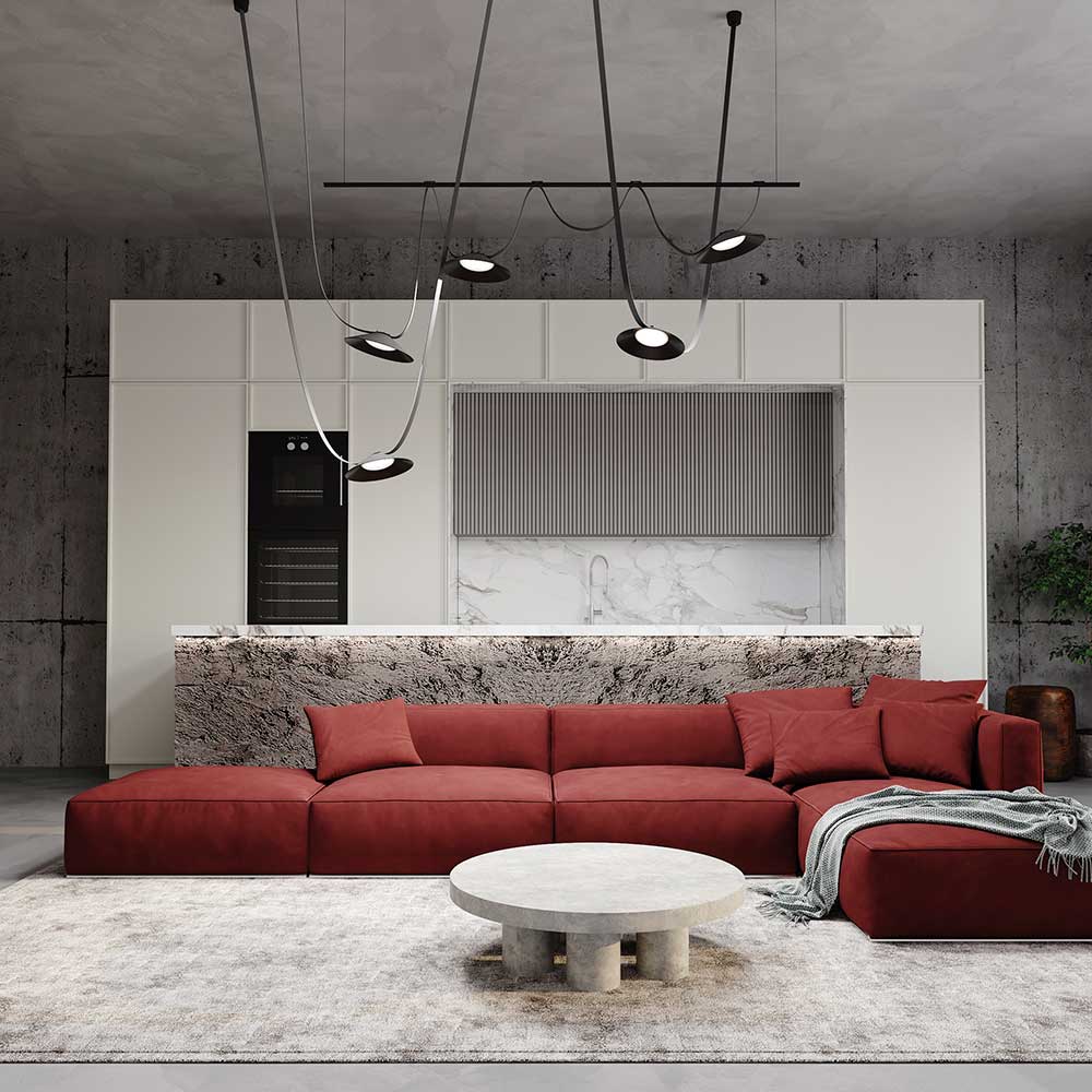 Подвесной светодиодный светильник Maytoni Technical Pendant system Parity Campana TR127B-12W3K-B