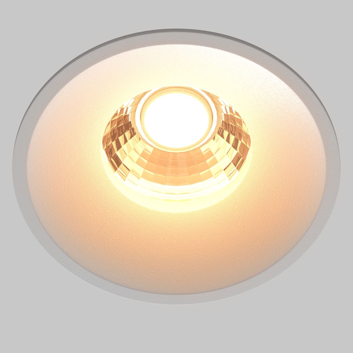 Встраиваемый светодиодный светильник Maytoni Technical Round DL058-12W2.7K-W