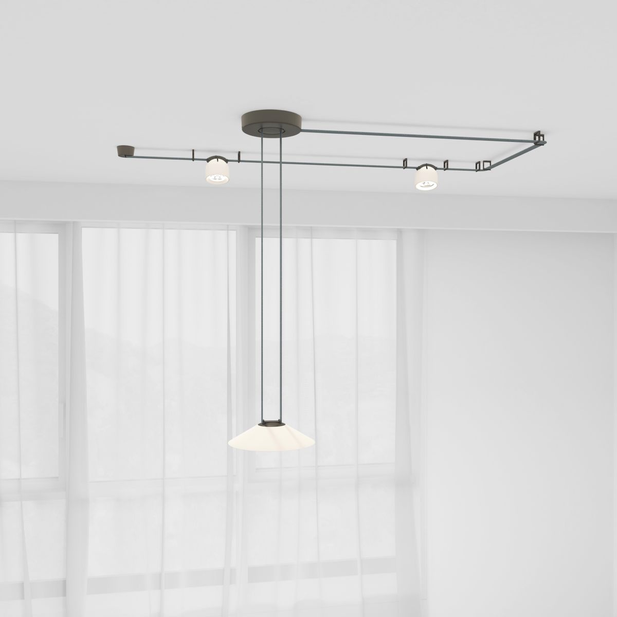 Комплект ременной трековой системы Denkirs Belty Set DK55SET02-02-DB