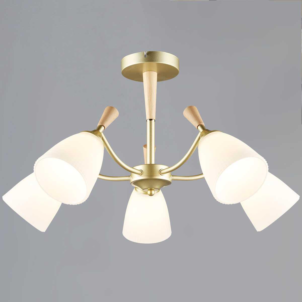 Люстра Reluce 38960-0.3-05 GD+WOOD