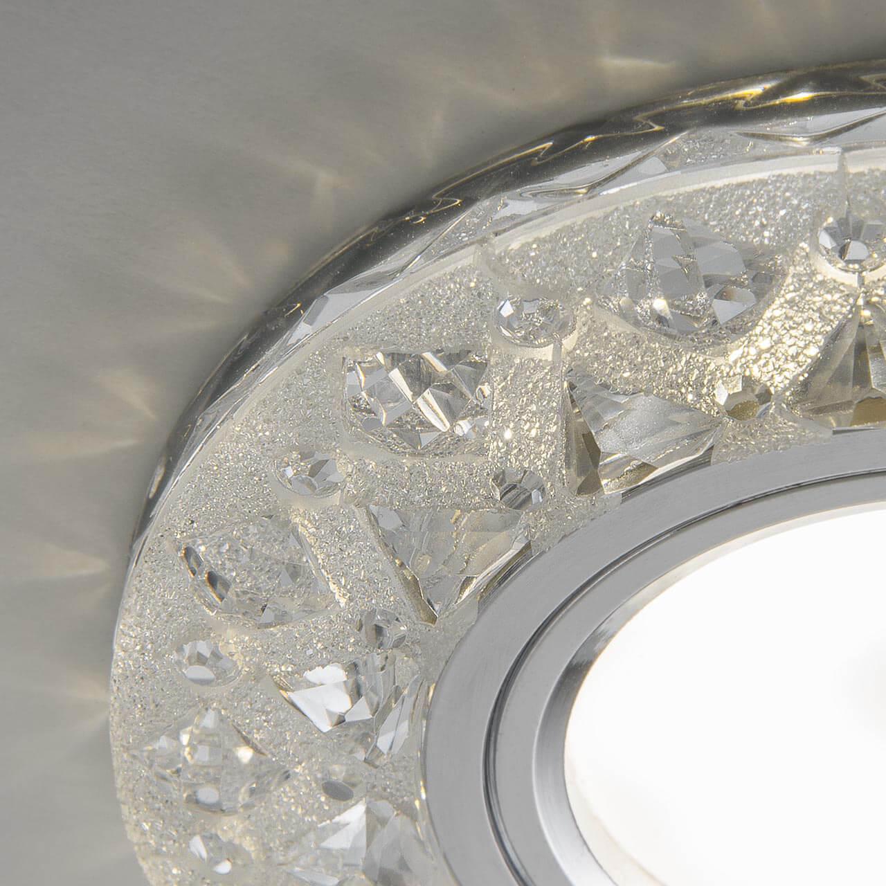 Встраиваемый светильник Elektrostandard 2222 MR16 CL прозрачный a043145