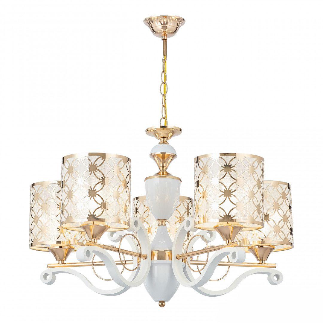 Подвесная люстра Arte Milano Florentia-3097 303097/5 Wh/Gd