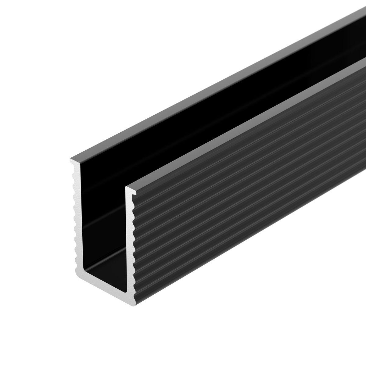 Профиль встраиваемый Arlight SL-Mini-6-H9-2000 Anod Black 044082