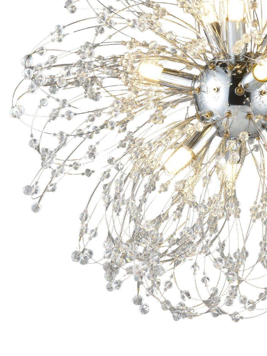 Подвесная люстра Natali Kovaltseva Mystery Mystery 91004/9C Chrome