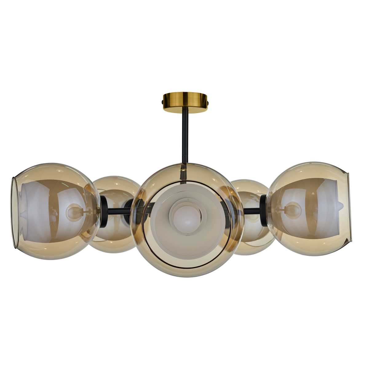 Потолочная люстра 33 ИДЕИ CHN800S.05.17BL.PA-S12AM