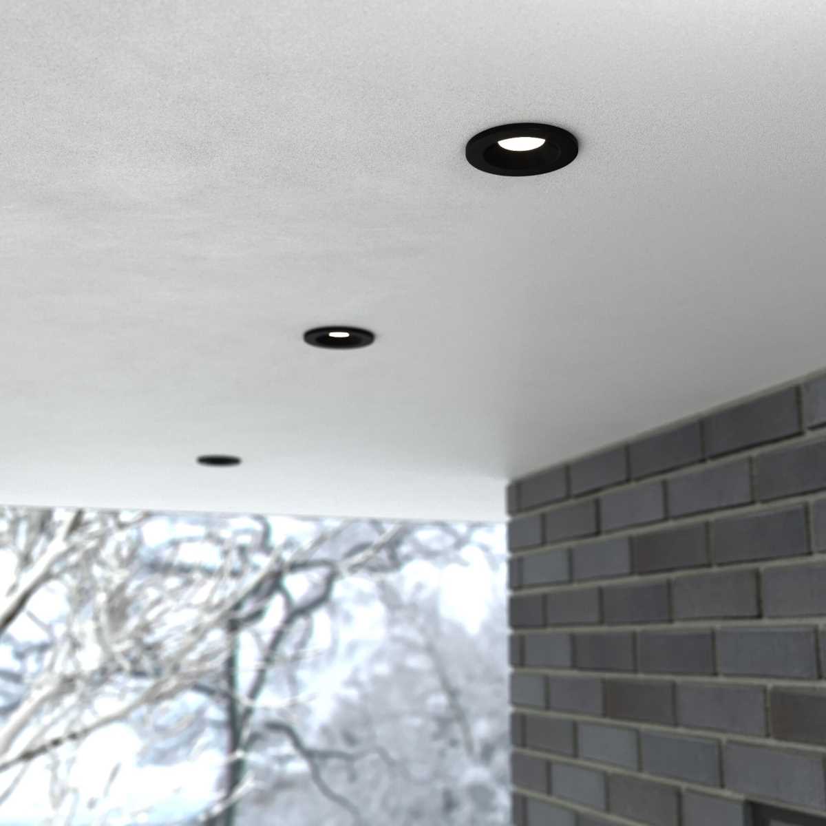 Уличный светодиодный светильник Elektrostandard Light Led 3001 35126/U черный a058920