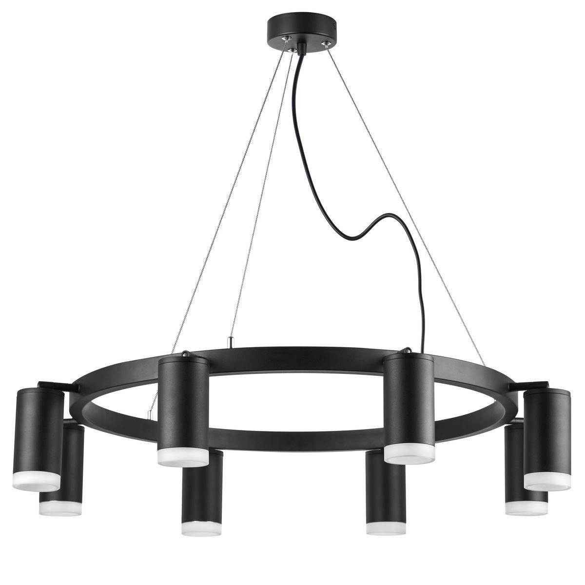 Комплект с подвесной люстрой Lightstar Rullo (571018+214437-8+202430-8) LR0183780