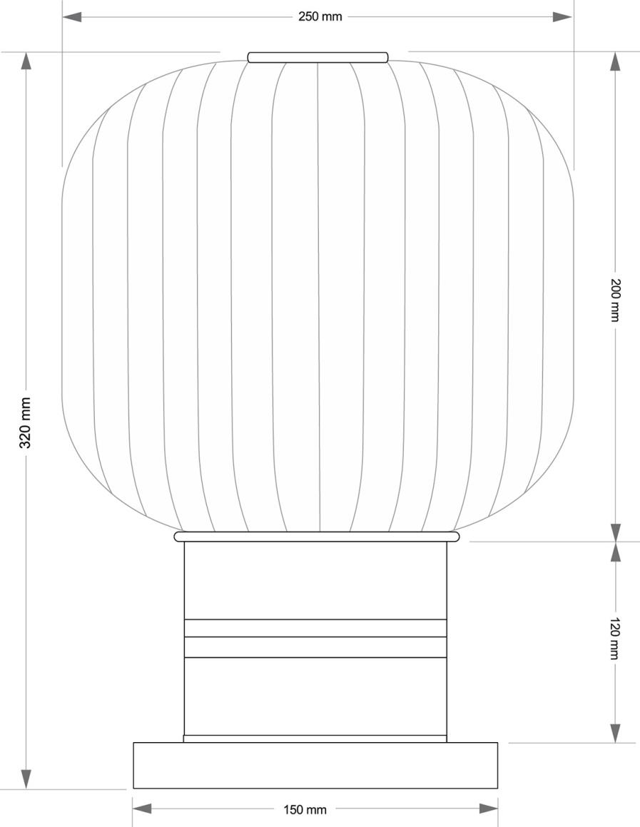 Настольный светильник KUTEK ALBA ALB-LN-2(ZM)