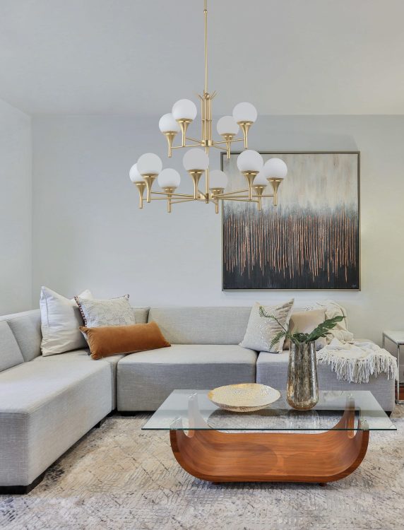 Подвесной светильник KUTEK MELEZE MEL-ZW-8+4(ZM)