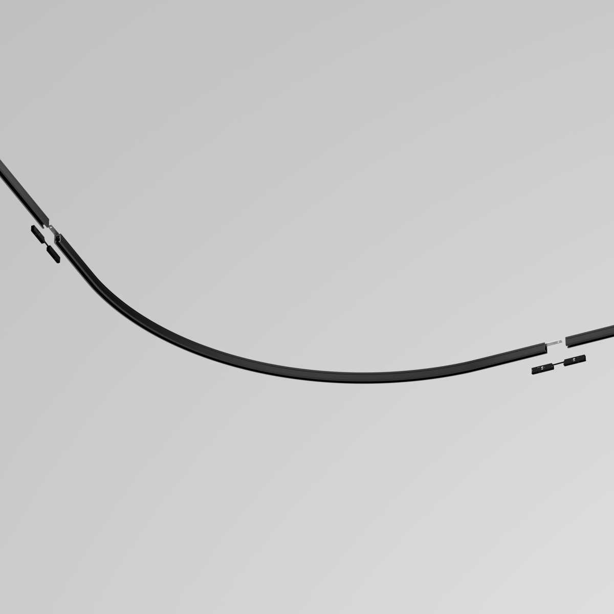 Коннектор радиусный Maytoni Technical Accessories for tracks Levity TRA184-R900-11B