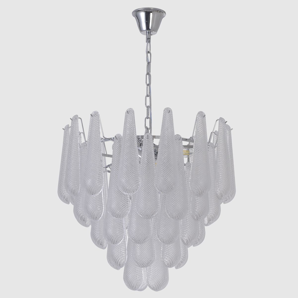 Подвесная люстра Crystal Lux FONTAIN SP10 CHROME